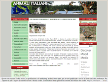 Tablet Screenshot of animaliitaliani.com